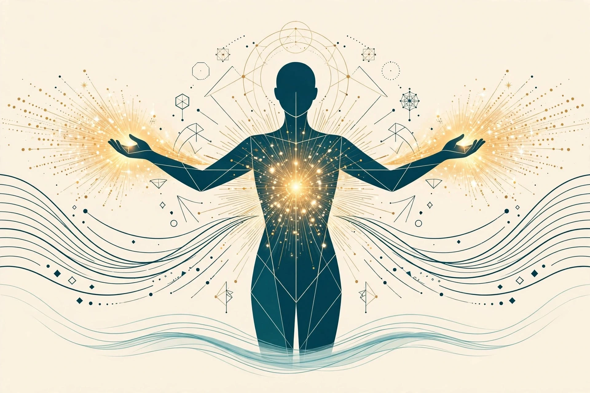 What Is Energy Healing - vector illustration